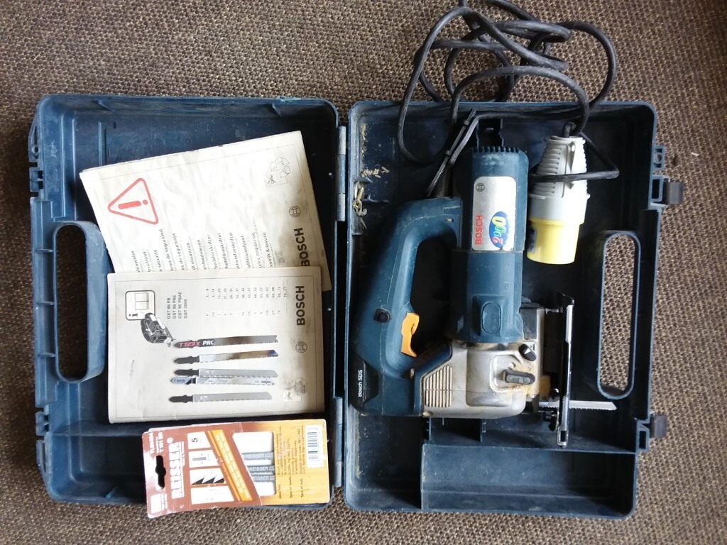Bosch GST 2000 jigsaw with blades in Seaton, Devon Gumtree