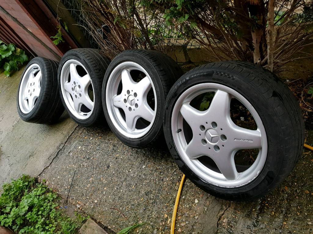 Genuine Mercedes Amg Alloy wheels clk c class | in Buckinghamshire | Gumtree