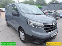 2022 Renault Trafic Grey 2.0 dCi Blue SL28 Business van, 74,200 miles, Euro 6, U