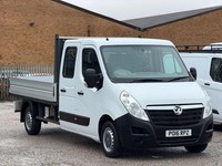 2016 Vauxhall Movano 2.0 CDTi 3500 Dropside Double Cab 4dr Diesel Manual FWD L3 