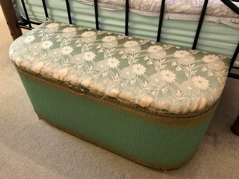 Vintage Lloyd Loom Ottoman for sale in UK View 33 ads