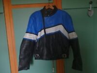 Biker LEATHERS, Jacket and trousers, Large