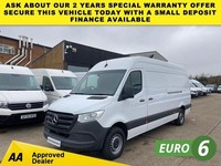 2024 74 MERCEDES-BENZ SPRINTER 2.0 315 CDI L3 H2 LWB H/ROOF PROGRESSIVE 150BHP.