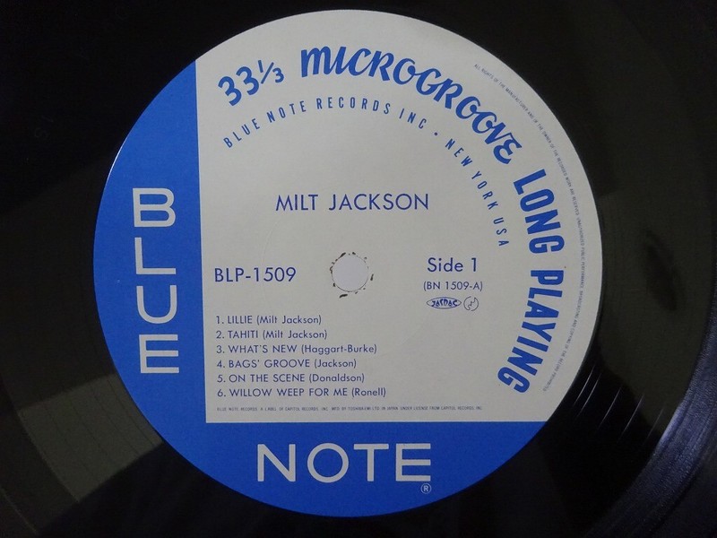 販売販売済み Blue Note BLP1509 MILT JACKSON オリジナル盤 【公式通販】