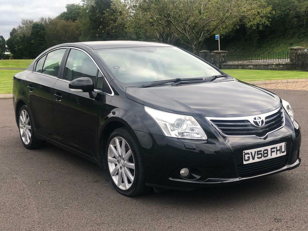 TOYOTA AVENSIS 2.2 T SPIRIT D-4D 4d 148 BHP (black) 2008 | in
