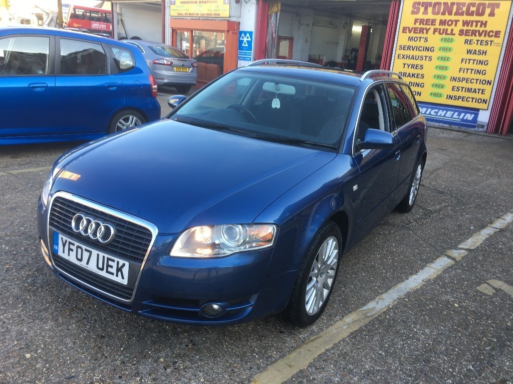 2007 AUDI A4 2.0 TDI DIESEL 6 SPEED MANUAL 2 OWNERS FULL HISTORY VERY CLEAN