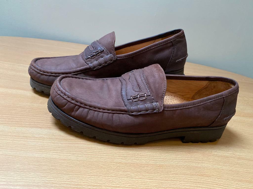Men’s Henley Wide Fit Slip on Comfort Shoes Size 11 in East Kilbride