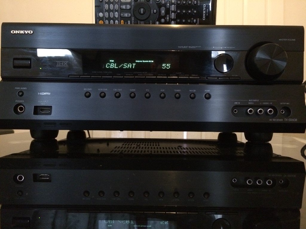 ONKYO TX-SR608 THX CERTIFIED, HDMI, 3D 7.2 HOME CINEMA ...