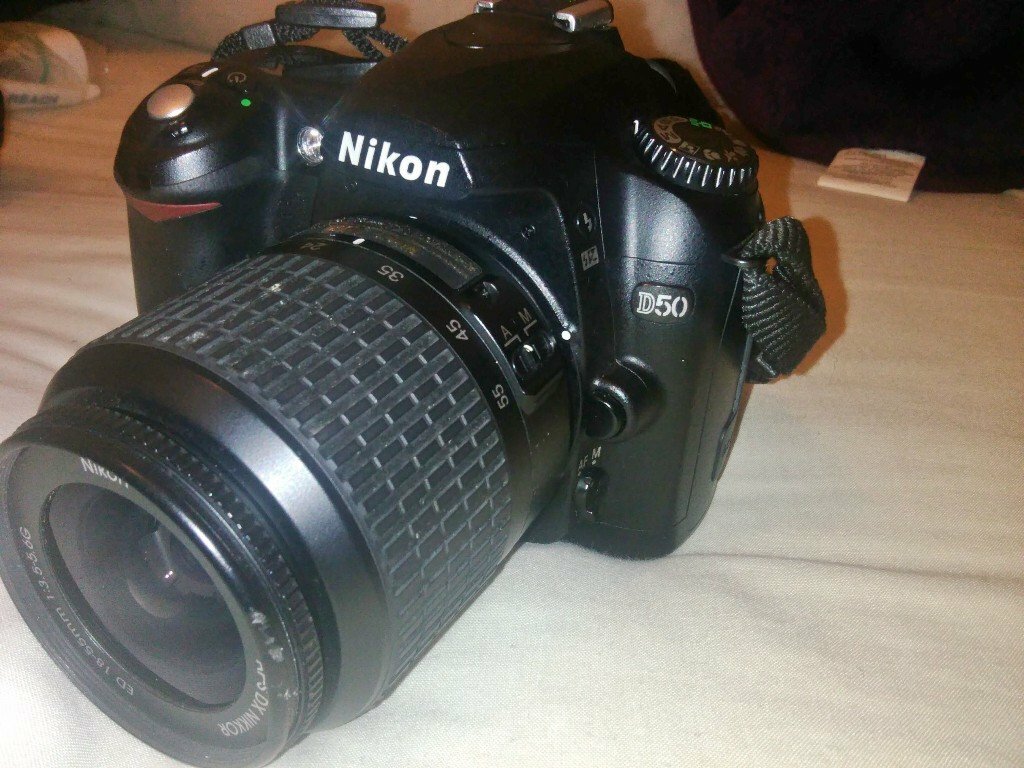 Nikon D50 Kit + Lens 18mm 55mm in Chorlton, Manchester Gumtree