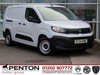 2024 Vauxhall COMBO CARGO 1.5 Turbo D 100ps Prime H1 Van PANEL VAN DIESEL Manual