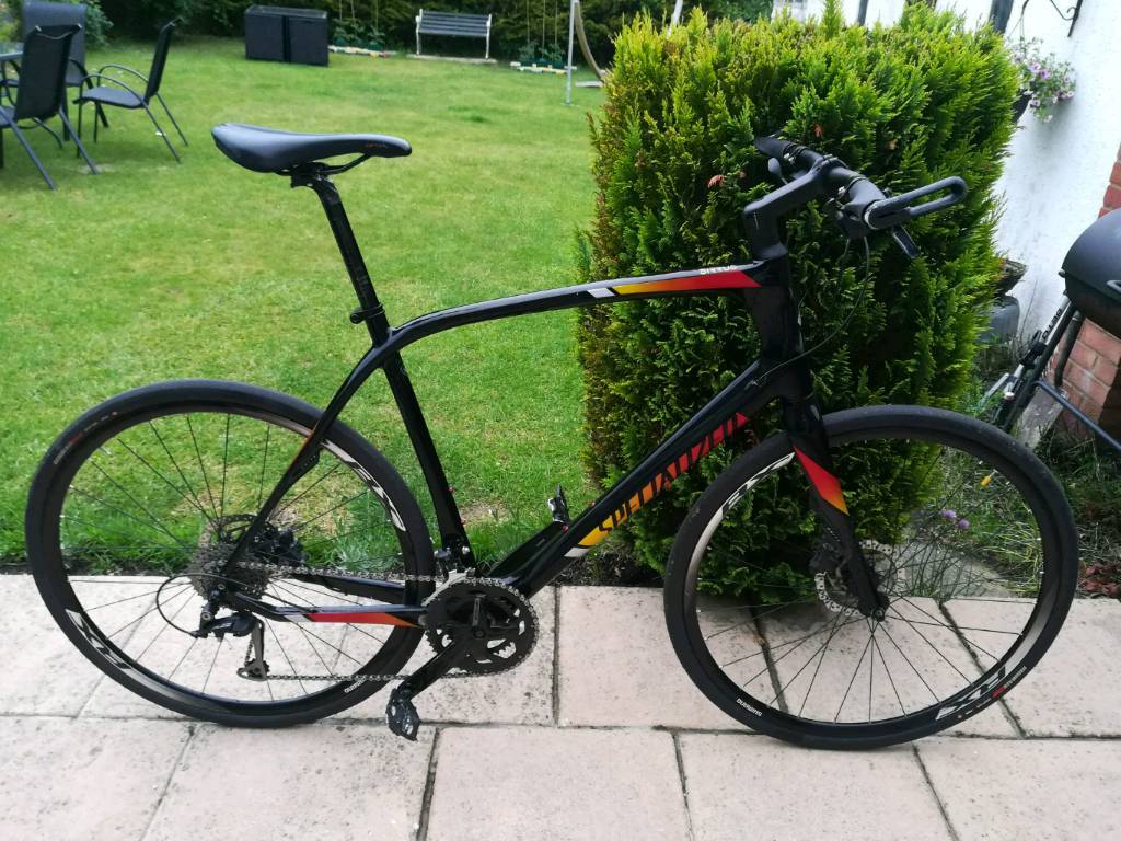 Specialized Sirrus Comp Carbon Flatbar Road Bike / Hybrid XL in