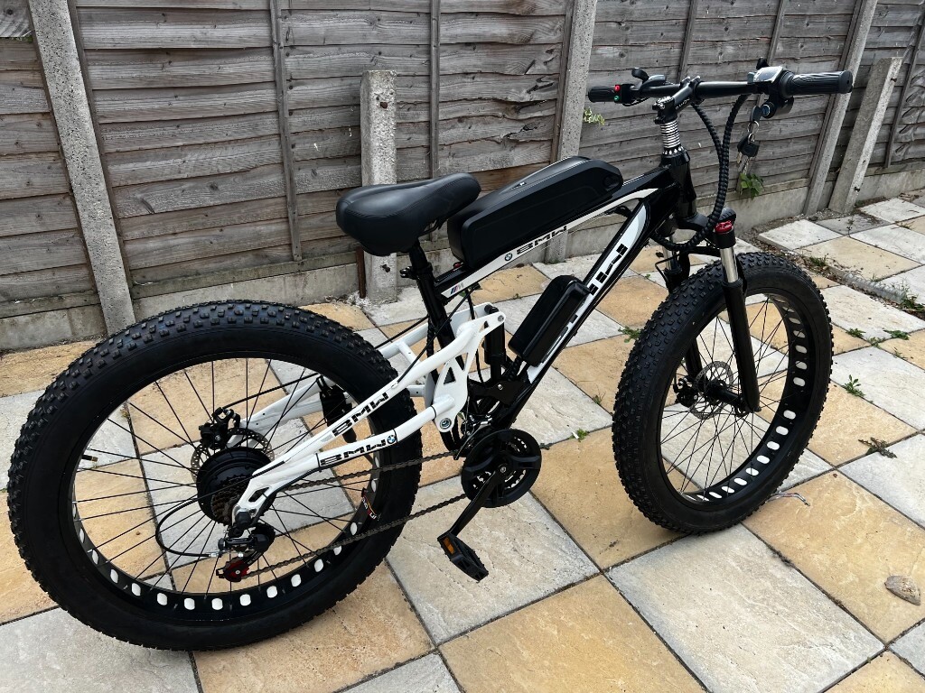 bike with thick wheels