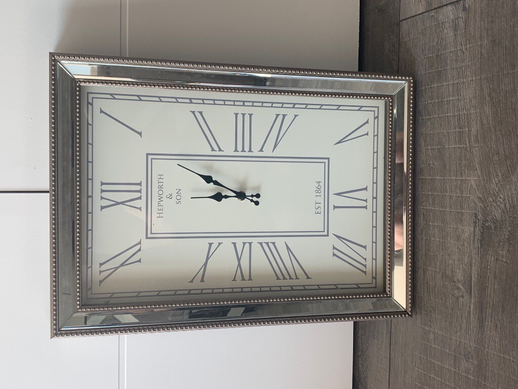 Rectangular Wall Clock | in Bishopton, Renfrewshire | Gumtree