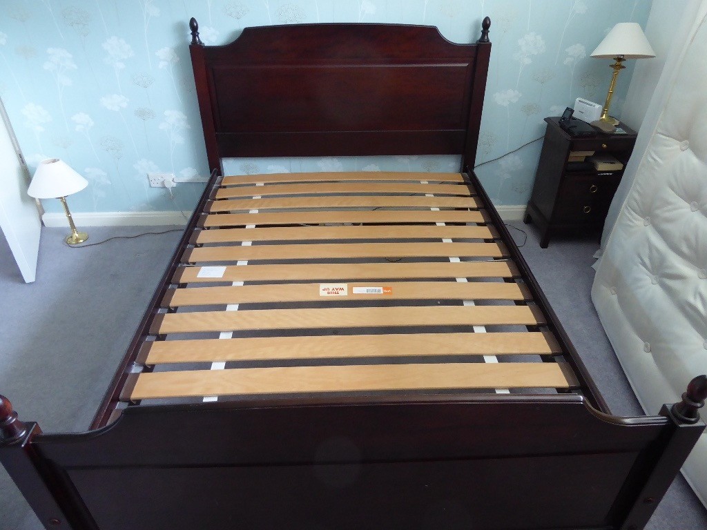 Stag Minstrel Double Bed Frame Mahogany in Barnton, Edinburgh Gumtree