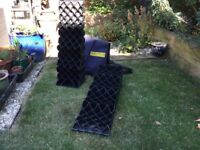 Wheel Ramps, Flexible Water Hose and Water/Waste Carriers