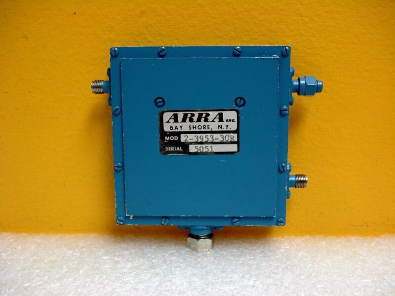 Arra 2-3953-30r, 0.96 To 1.215 Ghz, 30 Db, Continuously Variable Attenuator