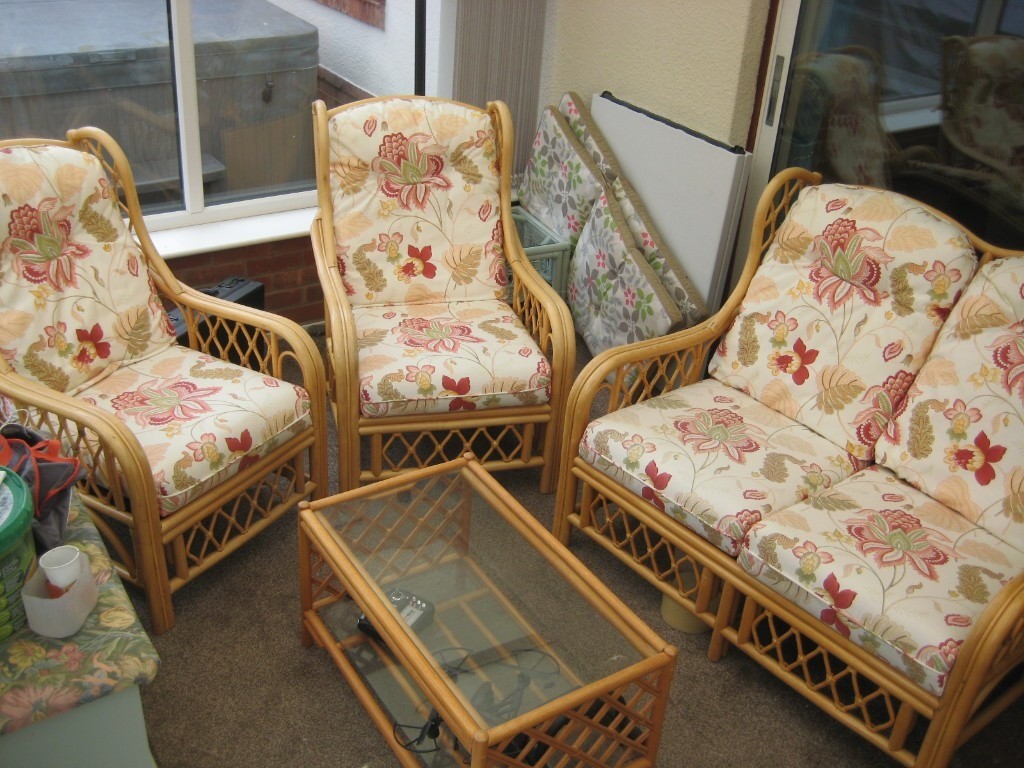 Bamboo/Wicker Conservatory furniture in West End, Hampshire Gumtree