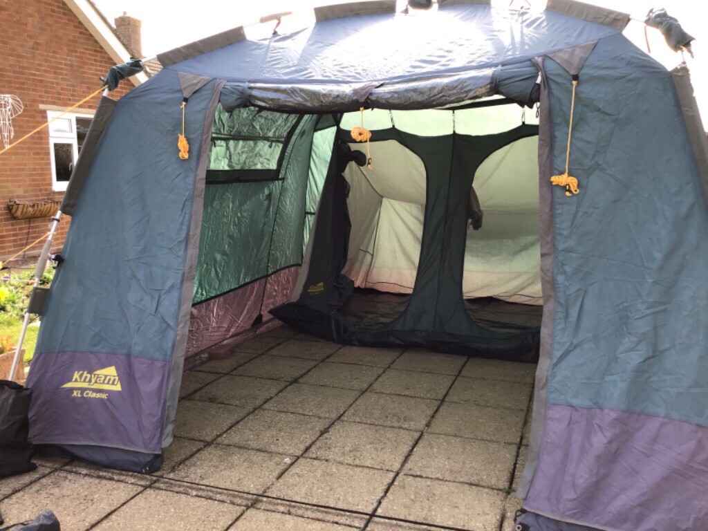 Khyam RidgiDome Classic XL Quick Erect 4 Berth Tent + Canopy in Swaffham, Norfolk Gumtree