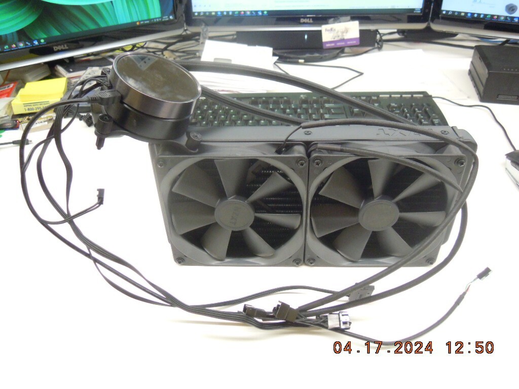 NZXT Kraken X62 Asetek All-in-one CPU Liquid Cooler 12V DC