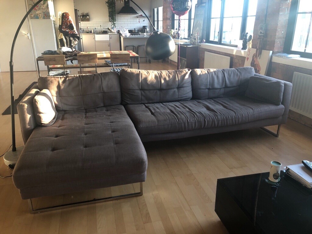 Grey dwell corner sofa in Hackney London Gumtree