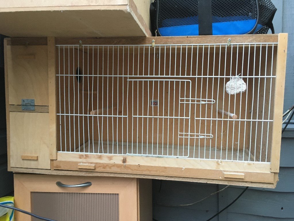 bird cage with breeding box in Newport Gumtree