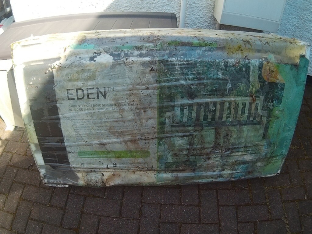 Keter Eden Plastic Garden Bench. | in Cumbernauld, Glasgow ...