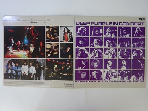 DEEP PURPLE JAPAN TOUR ′85のパンフレット Deep Purple In Concert Trash TRSH-3001~2 Japan VINYL LP | eBay