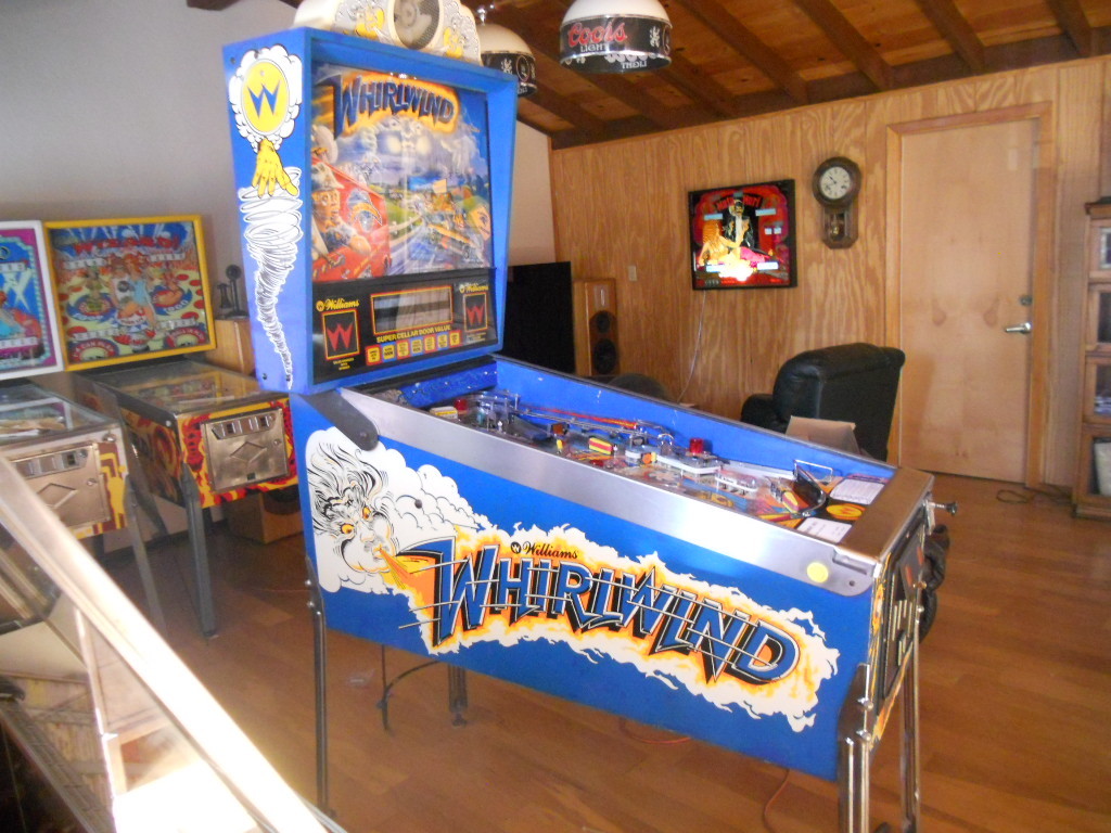 WHIRLWIND Pinball Machine Williams 1990