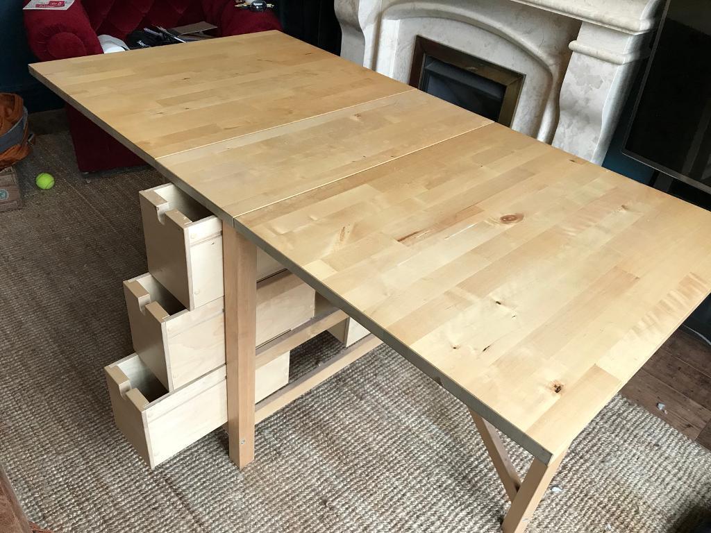 ikea small folding kitchen table