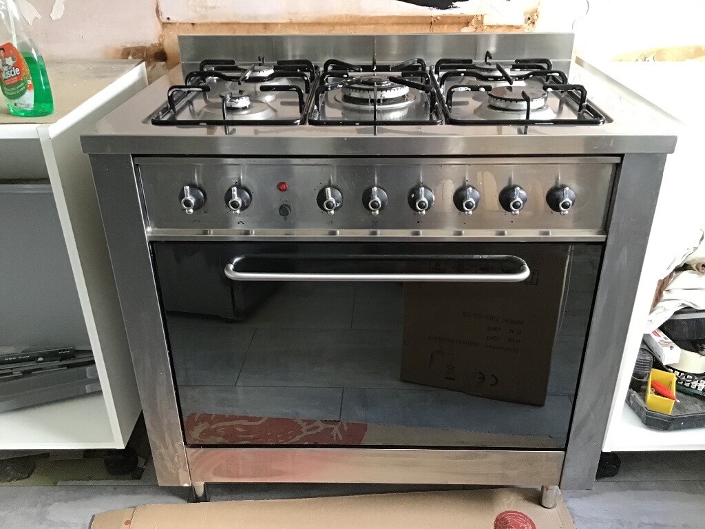 indesit range cooker