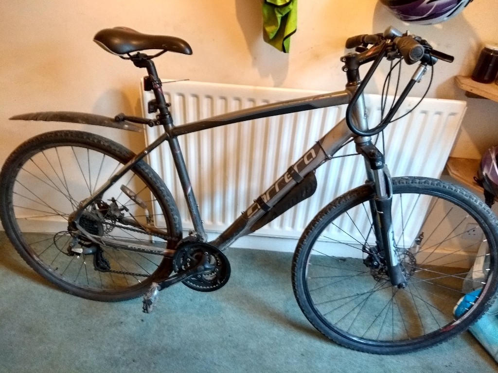 how to pump up carrera crossfire 2 bike tyres