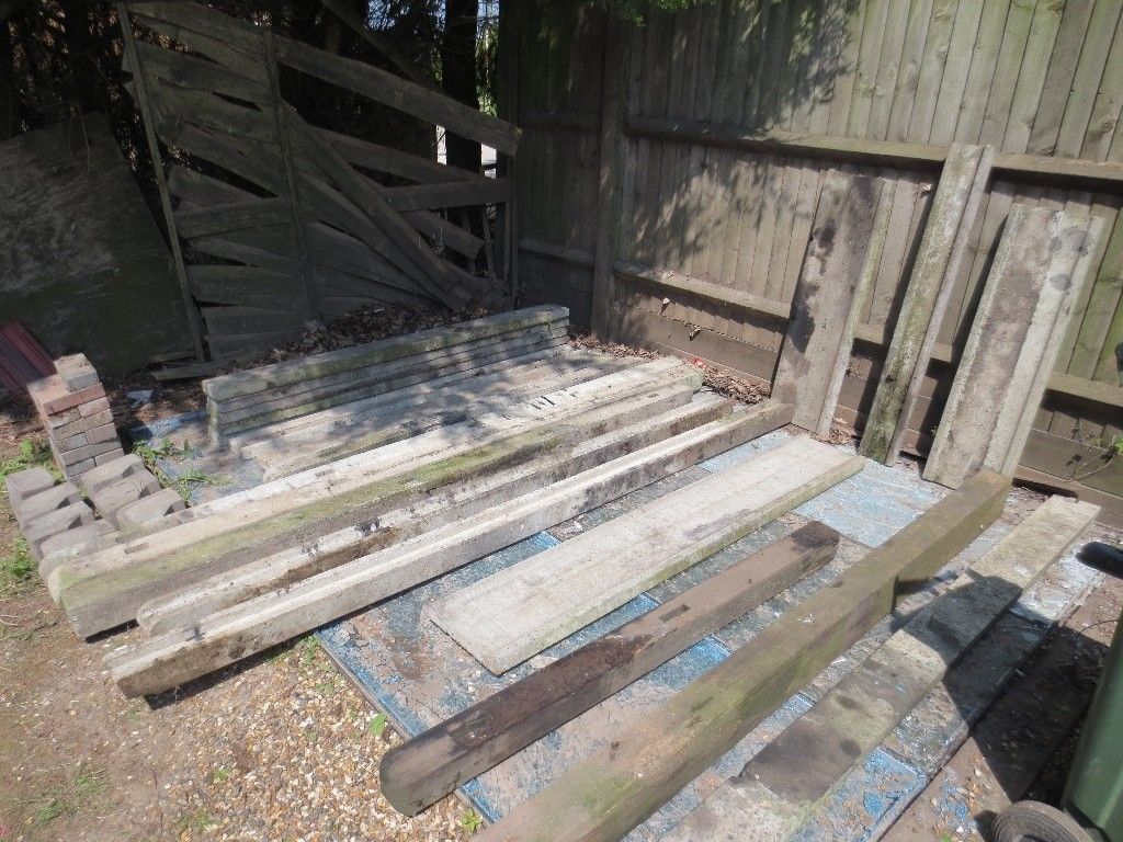 Concrete Posts fencing/bricks/toe boards/gravel boards in Sevenoaks