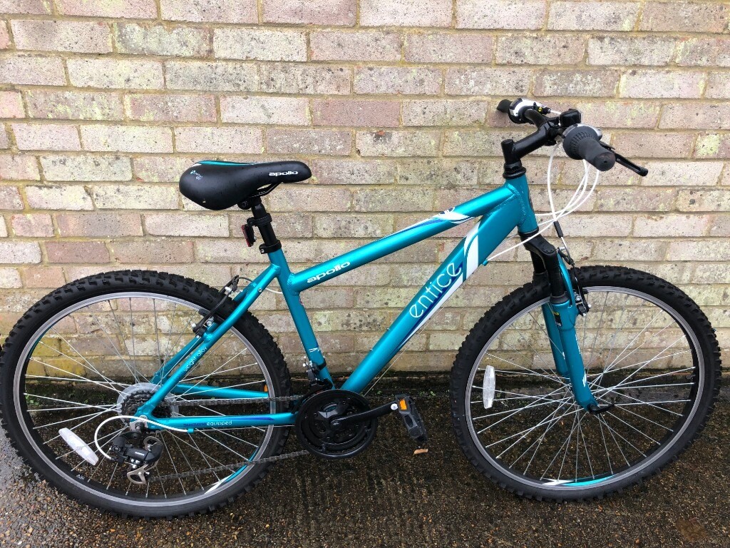 Apollo Ladies Entice Women's Bicycle Mountain Bike 21 Gears 17" ONLY