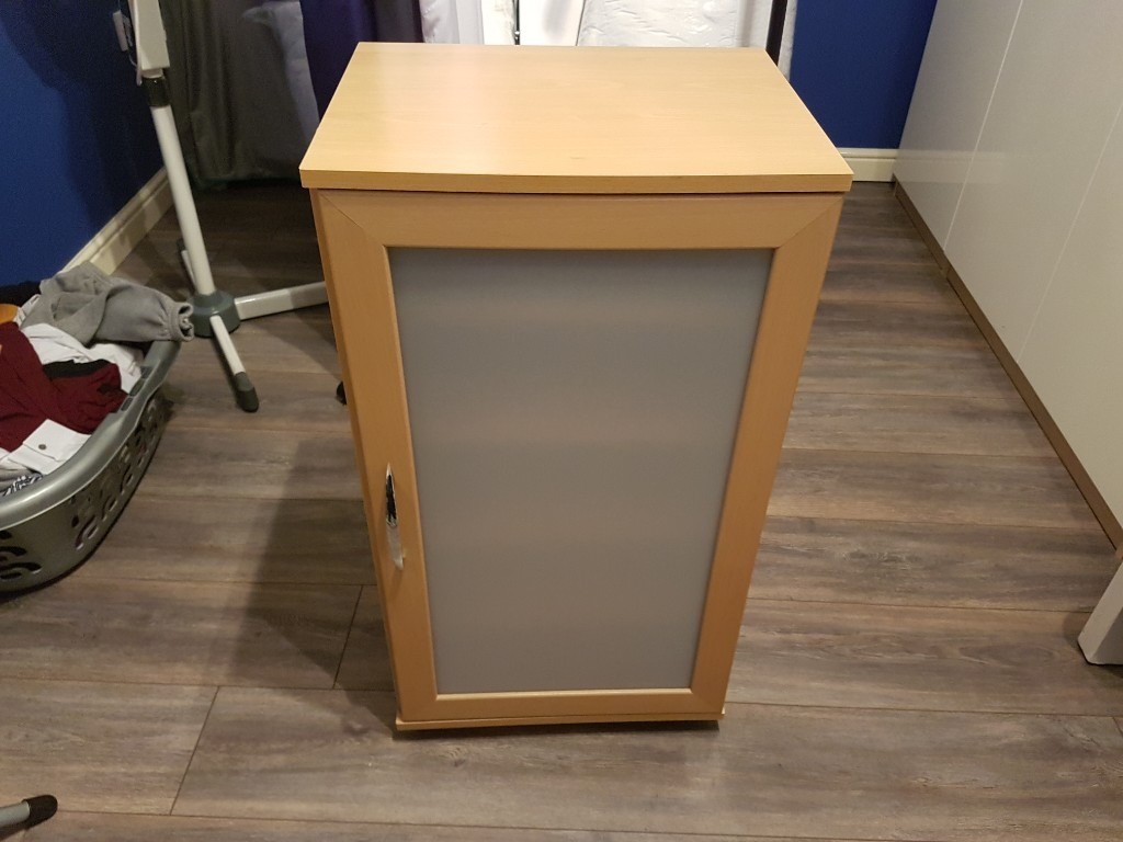 Contemporary Shoe Storage Cabinet Oak Effect Free Delivery