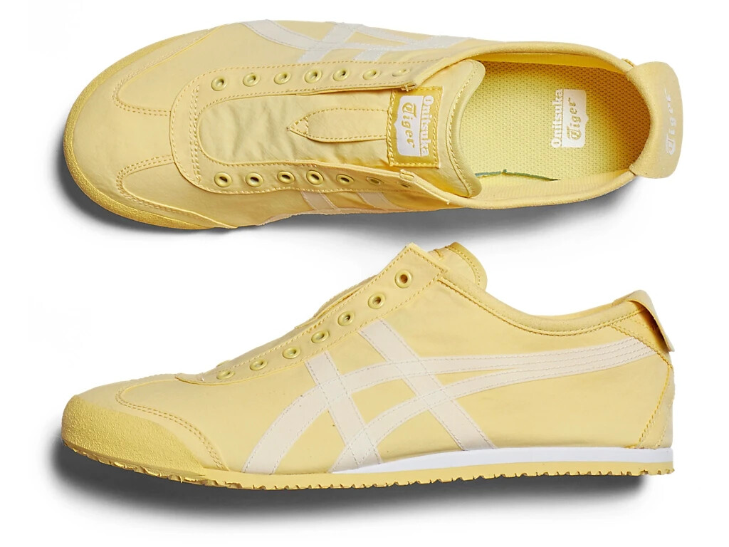 【送料込】OnitsukaTiger MEXICOEXICO 66 SABOT CREAM/MUSTARD Onitsuka Tiger MEXICO 66 SABOT Cream / Mustard Mesh Shoes US