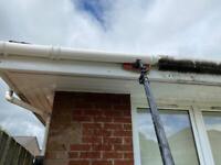 Fascia soffit cleaning , gutter cleaning, window cleaning upvc pvc