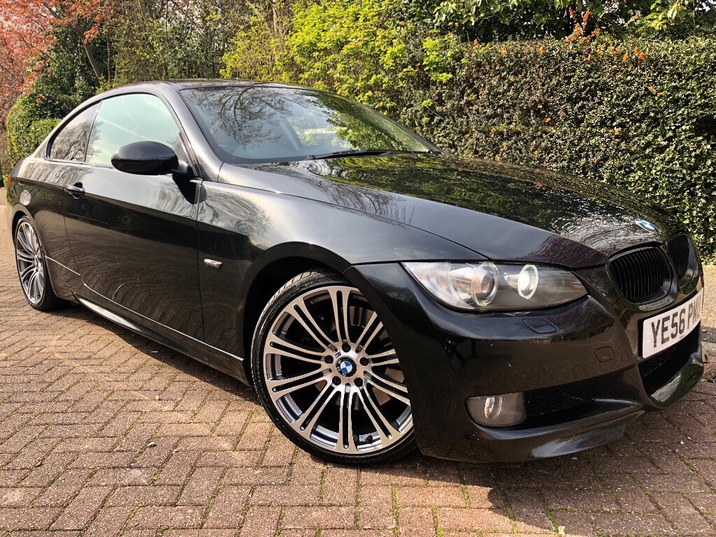 BMW 335d COUPE**AERO BODYKIT**M3 ALLOYS**SAT NAV**LEATHERS*FULLY LOADED ...