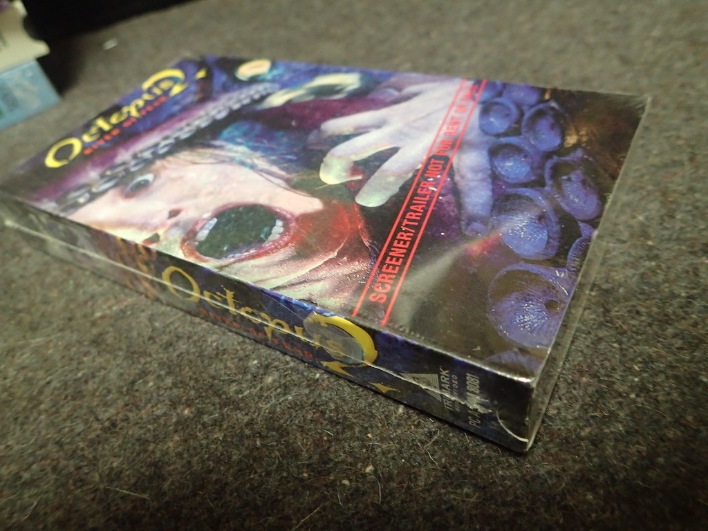 very rare VHS movie Screener/Trailer tape OCTOPUS II- Horror Sci-Fy