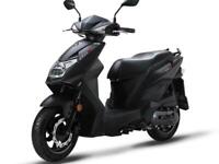 Sym Mask 50cc Twist & Go Learner legal Automatic Commuter Scooter Moped For S...