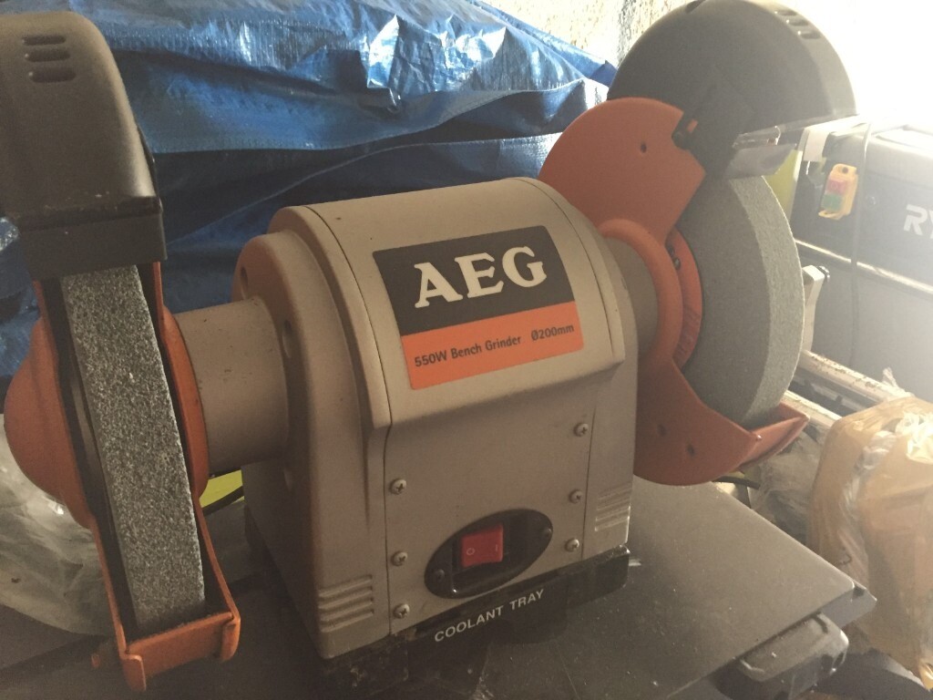 AEG 550W Bench Grinder 200mm. Never Used. Excellent Condition in Forest Row, East Sussex Gumtree