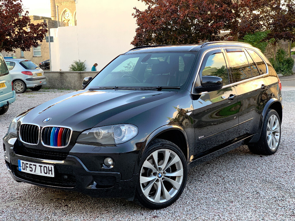 2007 BMW X5 3.0D M SPORT E70 5S AUTO BLACK, F/S/H, LONG