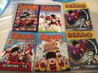 Lot 6 x Beano Book Annuals 2002 - 2018