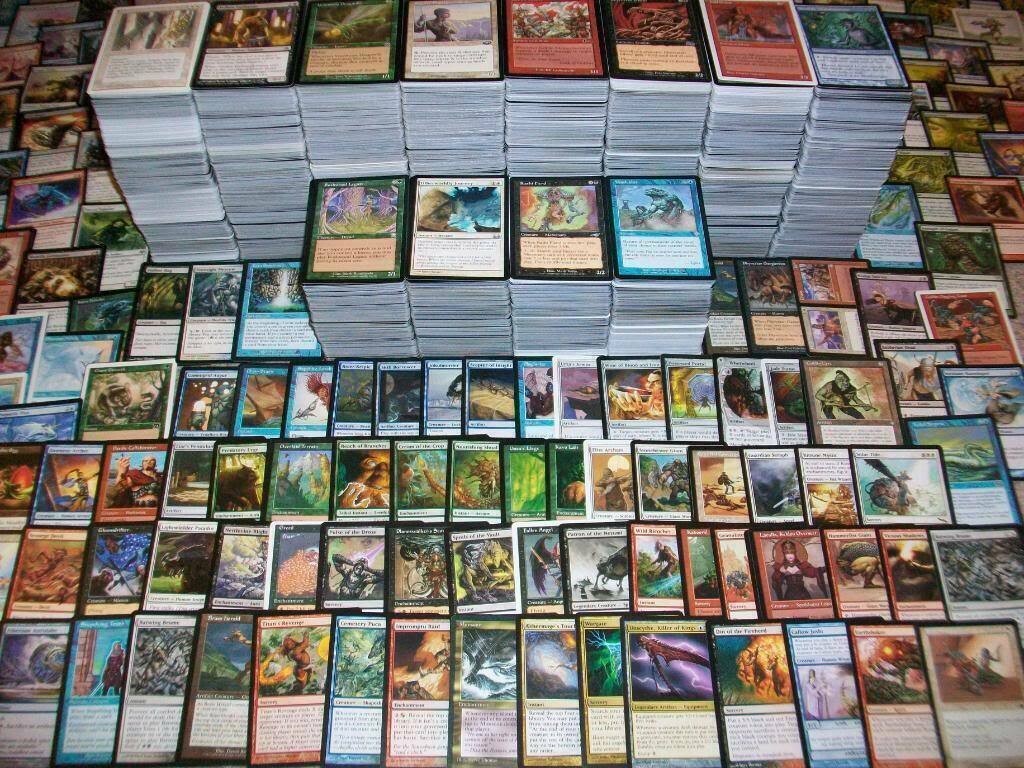 Мгновенная коллекция коллекционной карточной игры 1000 Magic: The Gathering! Редкие/Фольгированные! МТГ