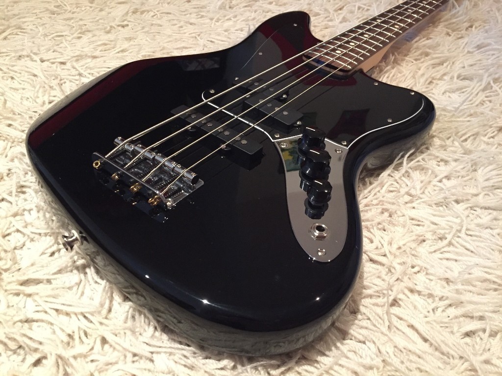 Fender Jaguar Bass. 2016. Black w/ Rosewood Fingerboard. Precision