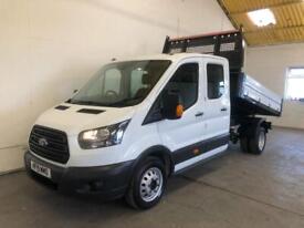 image for 2019 Ford Transit 2.0 350 EcoBlue Double Cab Chassis Cab RWD L3 H1 EU6 4dr (DRW)