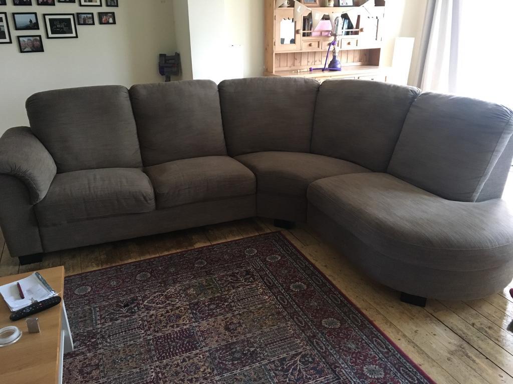 Ikea Tidafors Corner L Shaped Sofa Light Brown In Hilton Derbyshire
