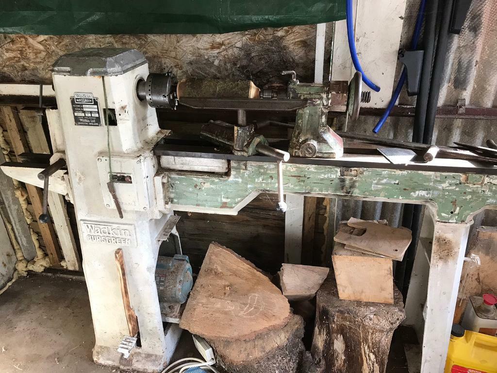 Wadkin bursgreen 1950s cast iron Lathe in Poole, Dorset Gumtree