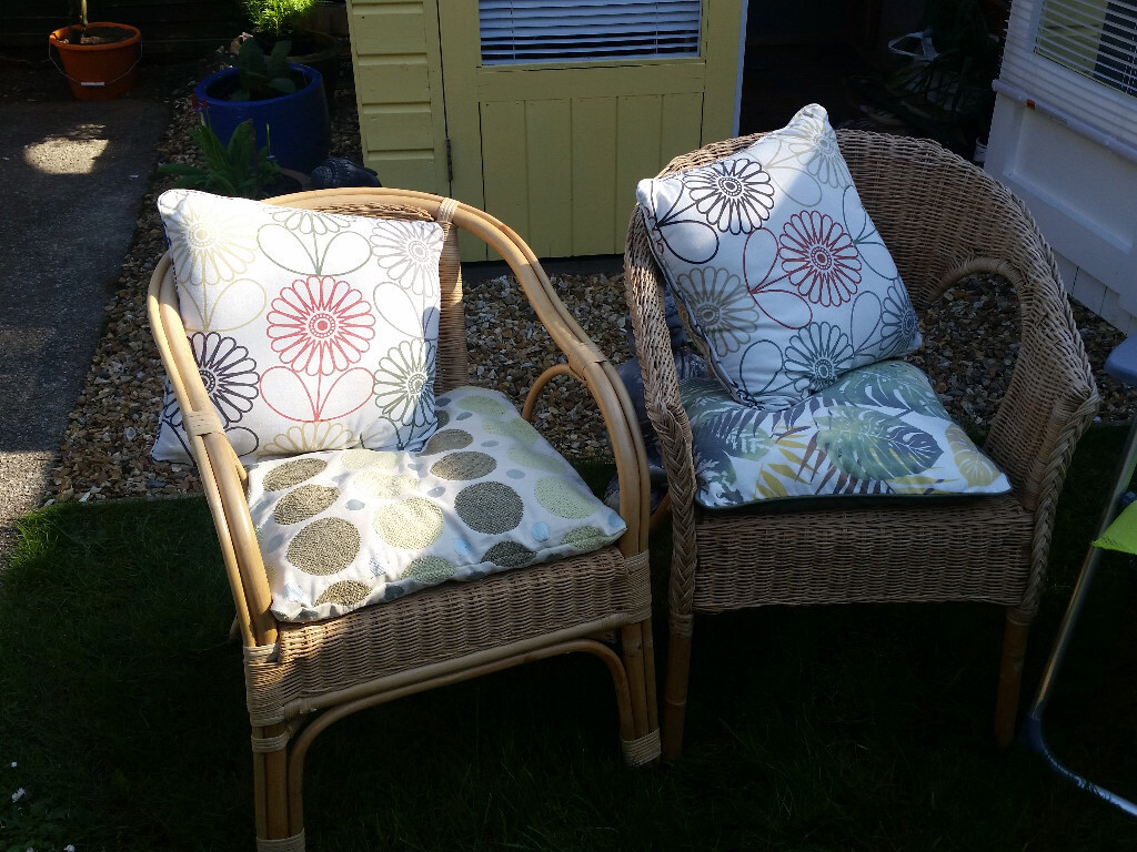Wicker garden chairs (for sale individually or together) | in Falmouth