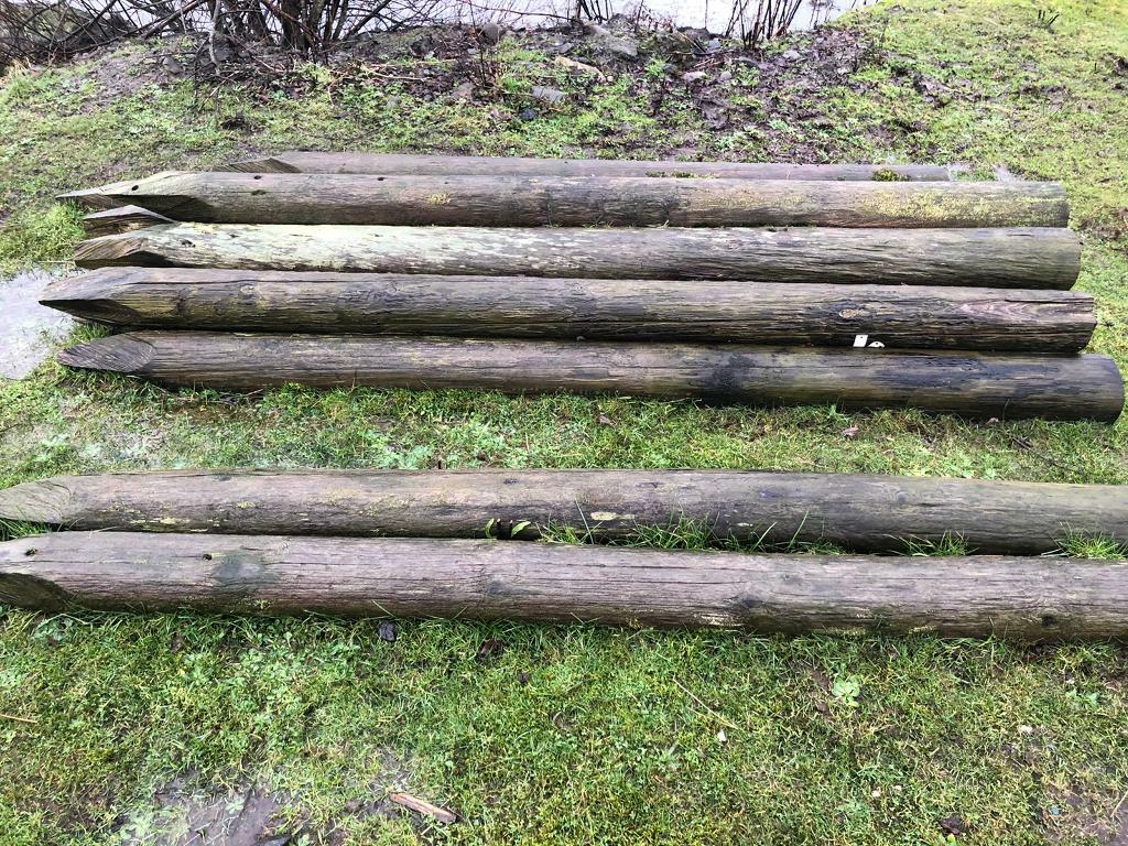 Large wooden post x 12 | in Girvan, South Ayrshire | Gumtree