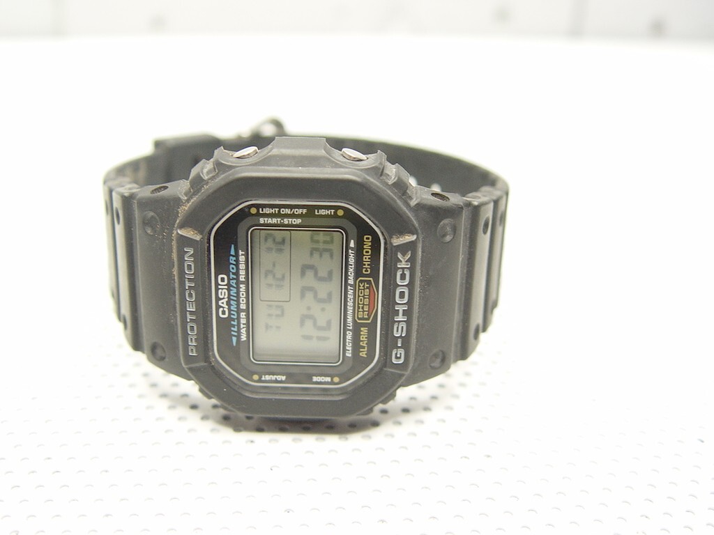 CASIO G-SHOCK DW5600E 3229　美品✨⑤ CASIO G-SHOCK DW-5600E 3229 ALARM CHRONO WATCH | eBay